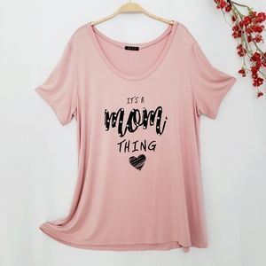 New  BLVD "It's a Mom Thing" Graphic Tee sz XL